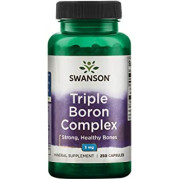 Swanson Triple Boron Complex Bone Support Supplement 3 mg 250 Capsules